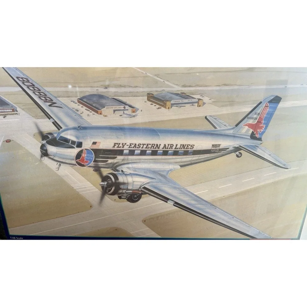 Monogram Eastern Airlines DC-3 1:48 Scale Plastic Model Kit 5610